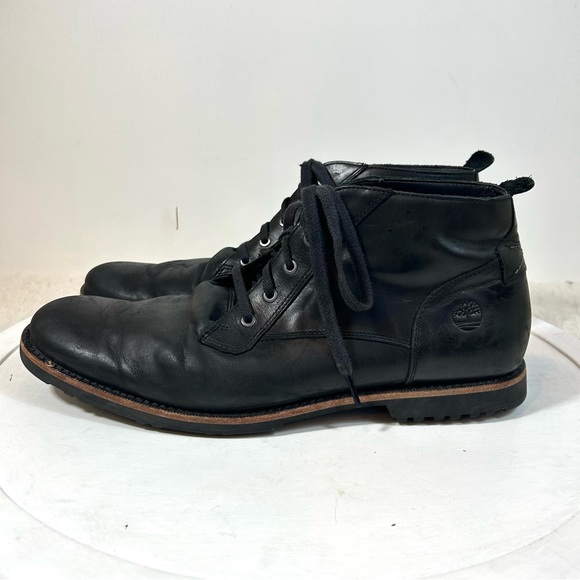 Timberland Kendrick Chukka Boots In Black Waterproof Leather - Picture 6 of 10